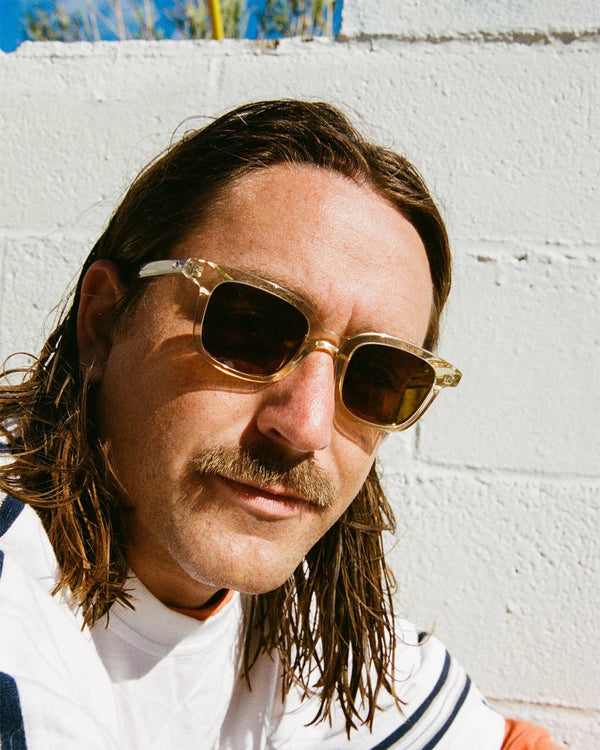The Dropout Boogie / Crystal Champagne Bio & Polarised Bronze Lens - Shade Files